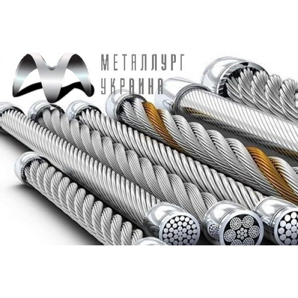 Канат (трос) оцинкований 4мм, 200м/бухта, ГОСТ 3055