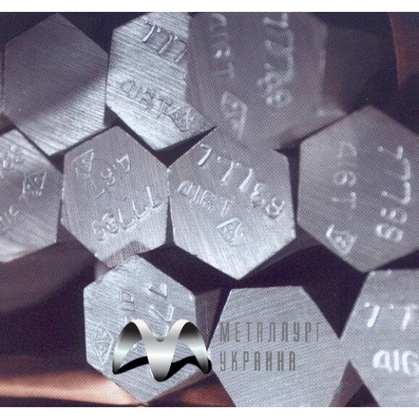 Шестигранник нержавіючий 10мм, AISI321, 3000-4000мм, 5632-72
